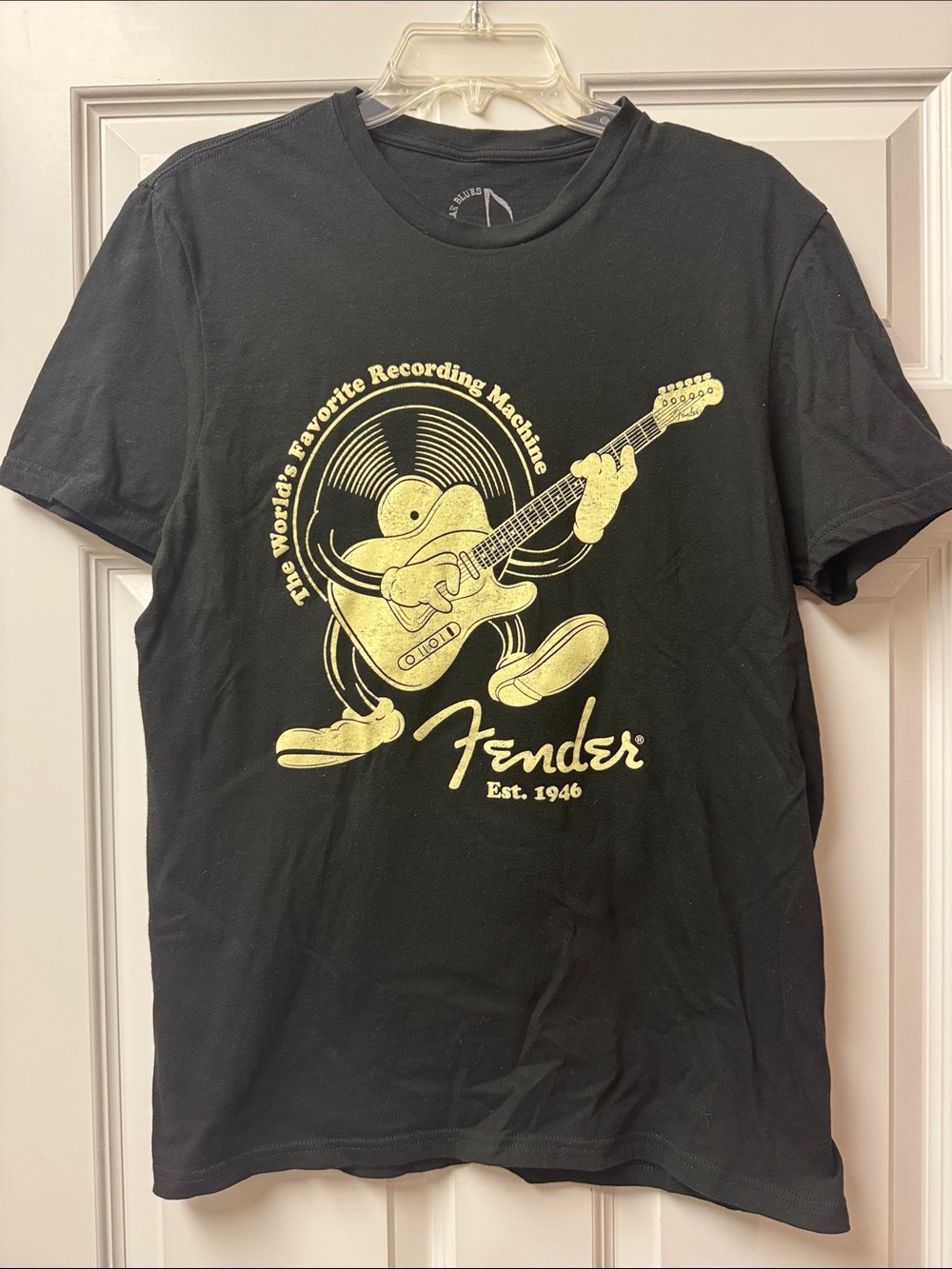 32 Bar Blues Recording Machine Fender T-Shirt - Men’s Size M